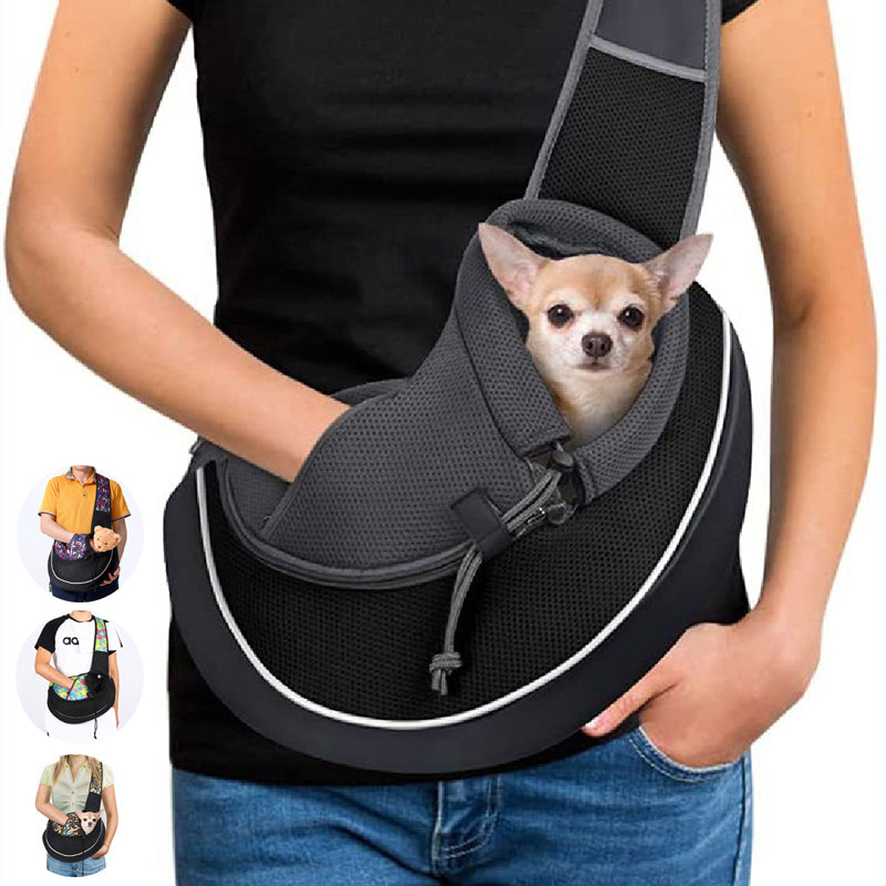 The Ultimate Portable Crossbody Pet Carrier Bag for Dogs and Cats